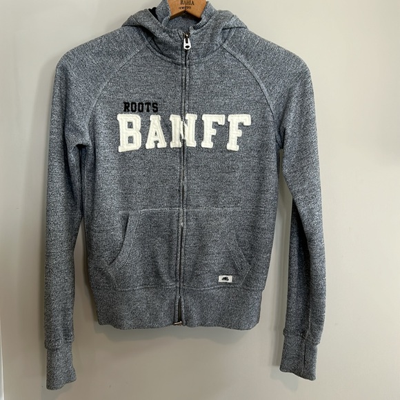 Roots Tops - Roots Gray Banff Hoodie